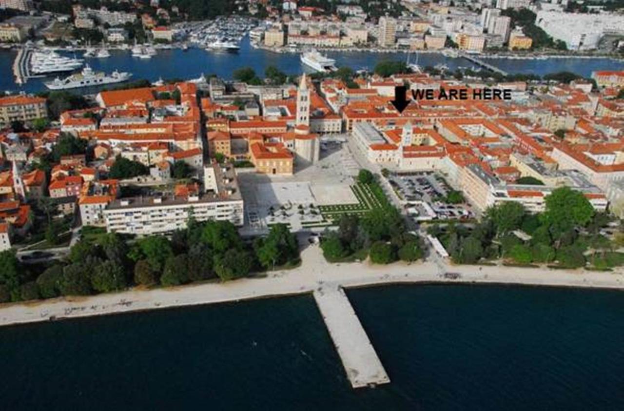 Top Center Zadar Studio Apartments ภายนอก รูปภาพ